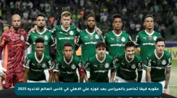 عقوبة فيفا تحاصر بالميراس بعد فوزه على الأهلي في كأس العالم للأندية 2025